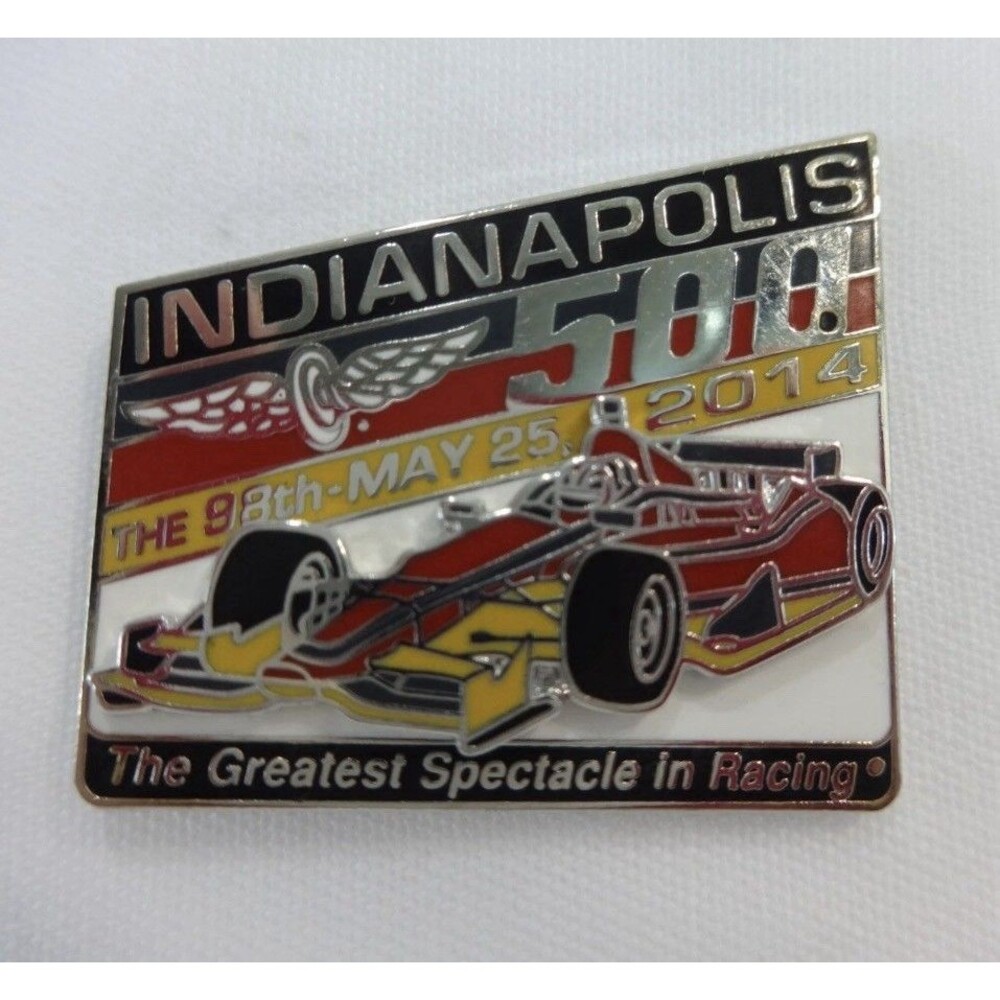 2014 Indianapolis 500 Car Mount Collector Lapel Pin Indy500 IndyCar
